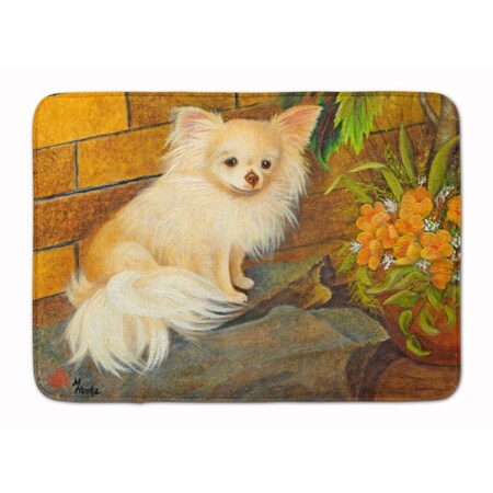 Carolines Treasures Chihuahua Just Basking Machine Washable Memory Foam Mat MH1053RUG